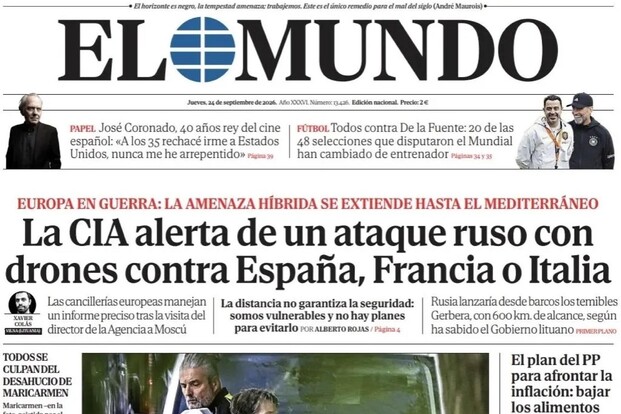 Servizi segreti Usa: “Russia pronta ad attaccare con droni anche Francia, Spagna e Italia”. Crosetto: “Alert non trova conferme”