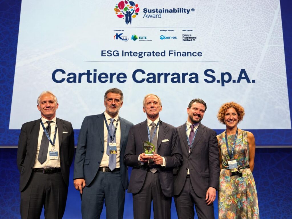 Cartiere Carrara premiata ai Sustainability Awards